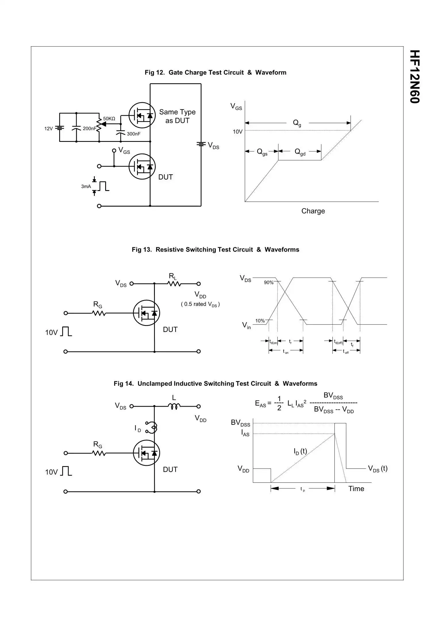 Ic Diode Triode Mosfet Transistor 12n60 To-220f To-220 Fqpf12n60c 1n60 ...