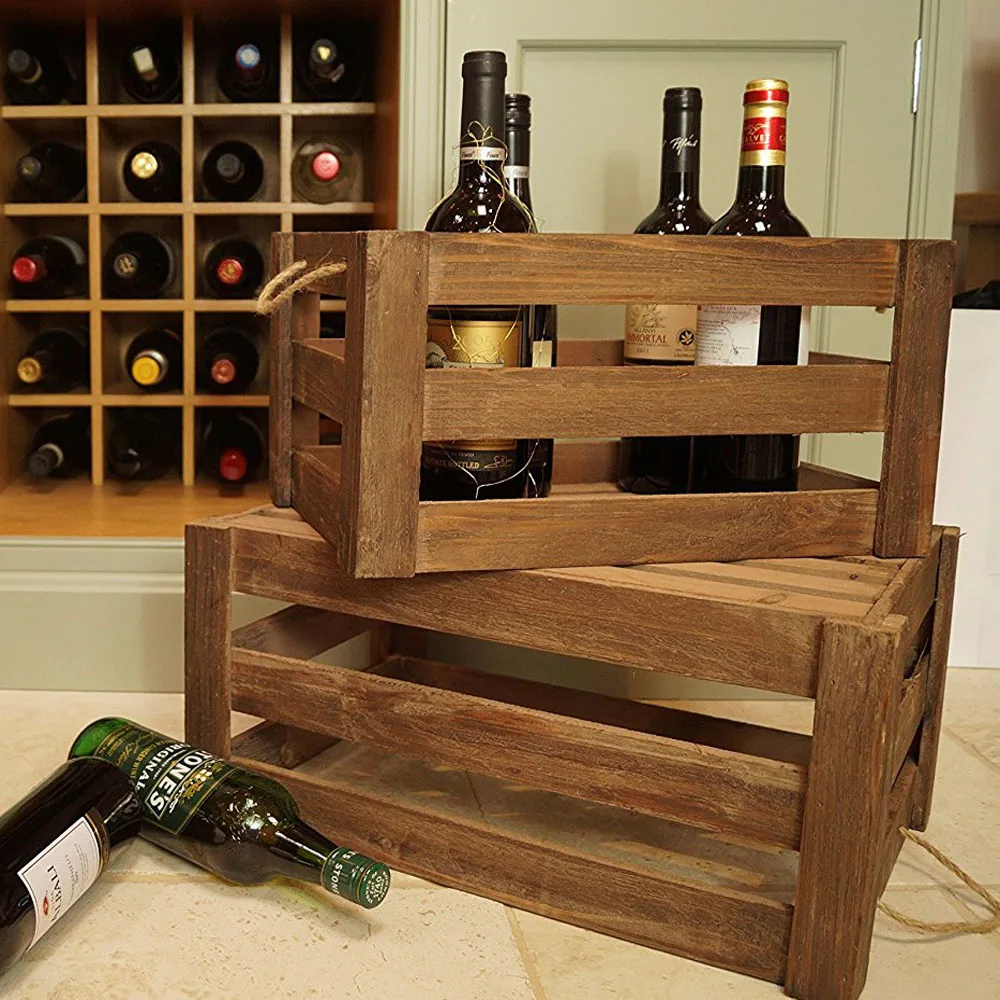 Cheap Gift Wood Wooden Wine Crates For Sale - Buy Cheap Wooden Wine