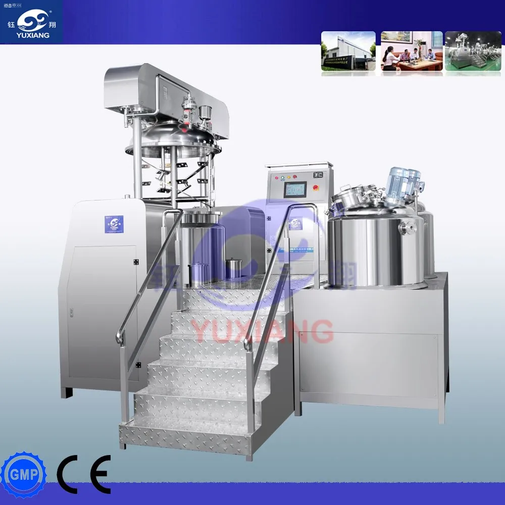 50l500l Small Vacuum Emulsifier Mixer,Industrial Cream Mixer,Lotion