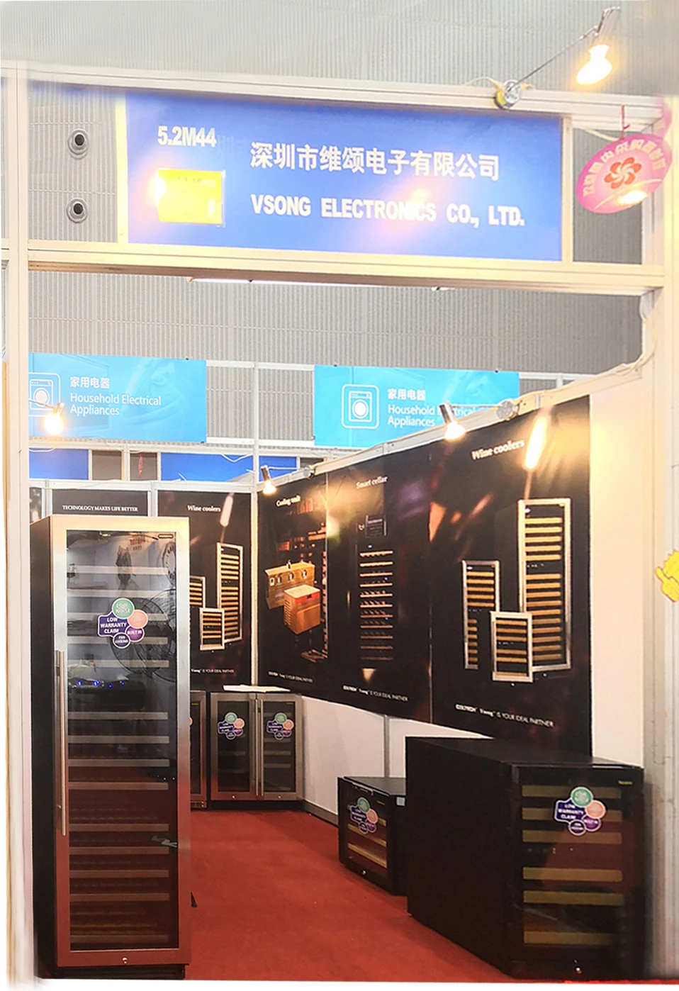 hot sale built-in dual zone shenzhen led display stainless steel wine cooler