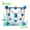 The crystal structure model of Cu - Copper ,Metallic Crystal Model Copper