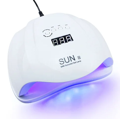 UV Lamp 54W SUNX LED Nail Lamp For Manicure Two Hand Lamp 36 Pcs Led Beads Nail Dryer For Curing Nail