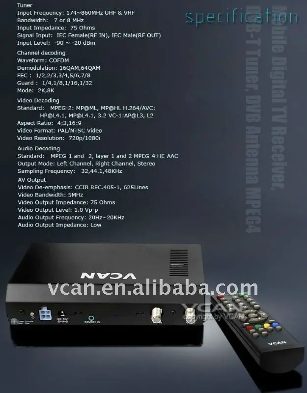 DVB-T2009HD-B