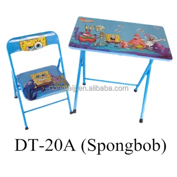 childrens folding table with chairs