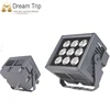 10w wireless 4 zone group separately touch panel remote controlled dimmable multi coloured smart rgb led flood lights IP65 CE