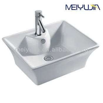 Ceramic Above Mounted Washroom Bathroom Sink Chaozhou Plant Different Types Kitchen Sinks Buy Kitchen Sink Fancy Kitchen Sink Used Ceramic Kitchen