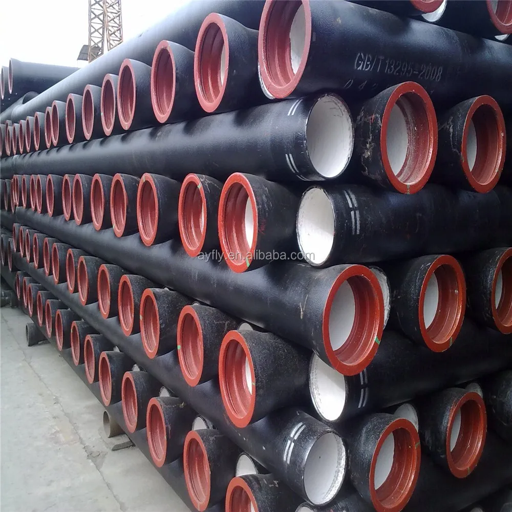 dn80-dn2200 iso2531&en545 ductile iron pipe