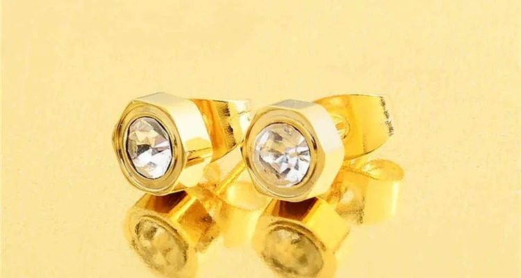 small ring type earrings