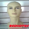 China supplier cheap male mannequin head with hair