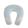 Gel Cooling Memory Foam U-Shape Pillow Head Neck Cervical Protective Rest Neck Support Pillows