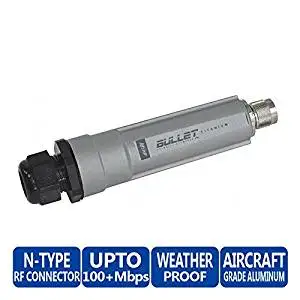 UBIQUITI NETWORKS BM5-TI UBIQUITI BULLET M5 TITANIUM WIRELESS AP/CPE, OUTDOOR, 802.11a/n Home Shop by Brand Ubiquiti Networks Ubiquiti BM5-TI-US Bullet M Ti