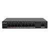 Dahua 8 port POE switch S1500C-8ET1ET-DPWR IEEE802.3af IEEE802.3at Hi-PoE 1*10/100Mbps 8*10/100 Mbps DH-S1500C-8ET1ET-DPWR