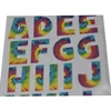 offset print letters heat transfer 26 alphabet heat transfer iron on garment