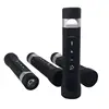 4 In 1 Portable LED Flashlight with Speaker USB Charger Power Bank 2200mAh Torch Bicycle wireless Speaker