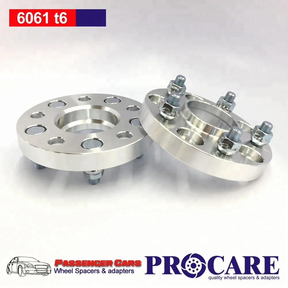 2pc 1//2/" inch 5x4.5 Wheel Spacers 5 lug Flat Billet Spacer T6061 Forged