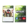 Clear window foil plastic ziplock bag with euro hole for fishing lure
