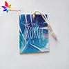 2017 China thick paper bikini hang tag with string