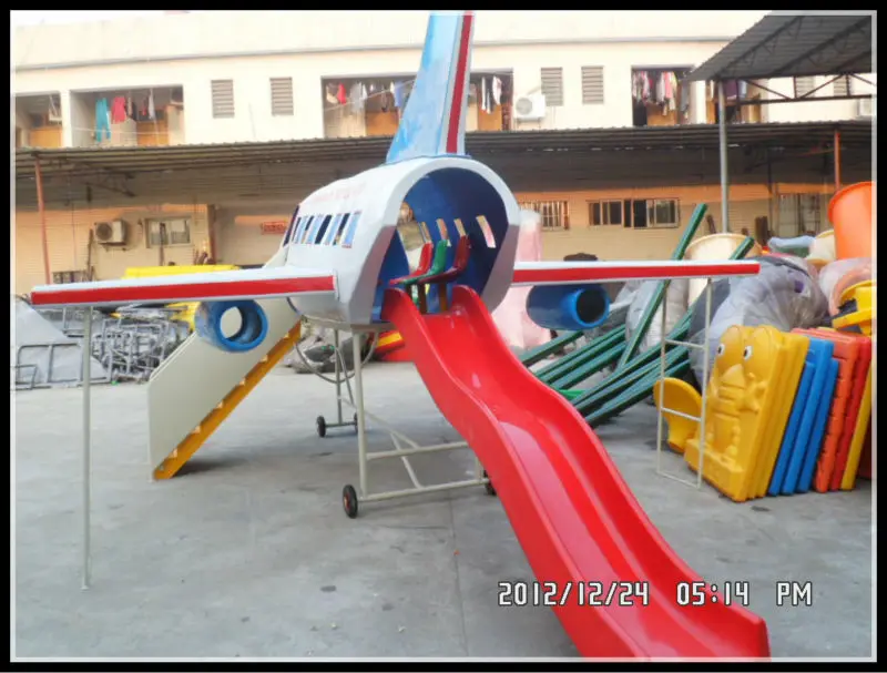 Airplane Playground/airplane Model Playground With Slide/aircraft