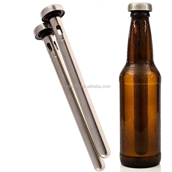 beer ice stick engraving laser stainless steel larger cooler bottle