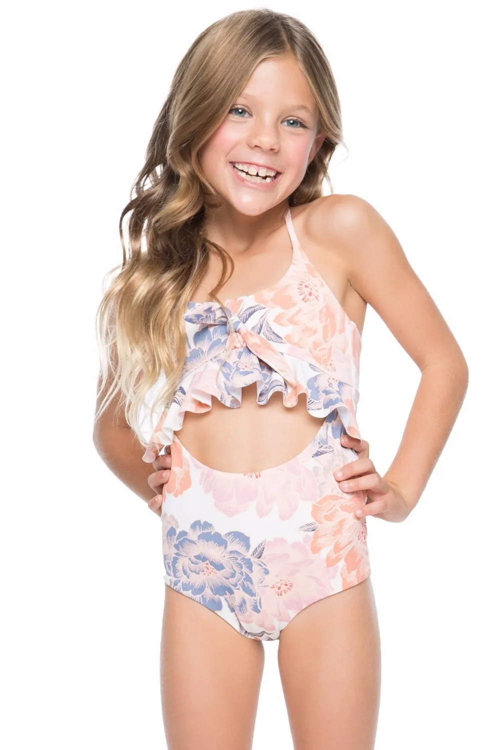 Custom Sexy Little Girl Swimsuit Children Thong Bikini ...