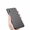 Luxury Grid Weaving Case For iPhone X Cases Ultra Thin Soft BV Protective Case For iPhoneX Cover Smooth Matte