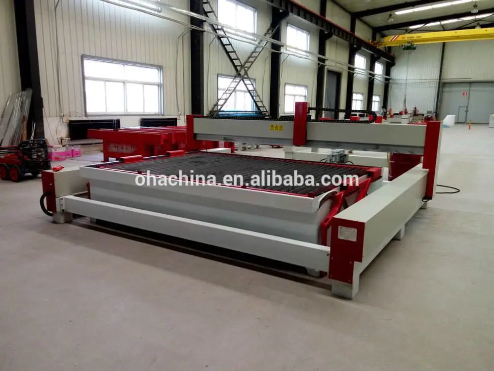 Water Jet Cutting Machine For Metal Marble Granite Stone Glass Cutting