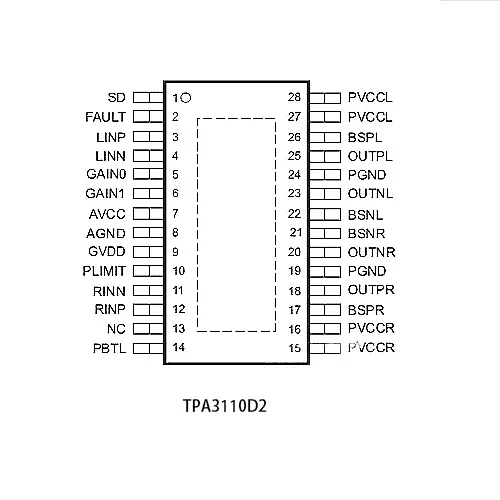 Tpa3110 xh a232 схема