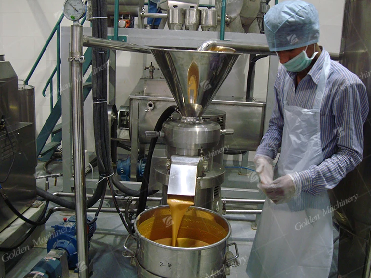 高科技工业花生酱制造机生产线供应商