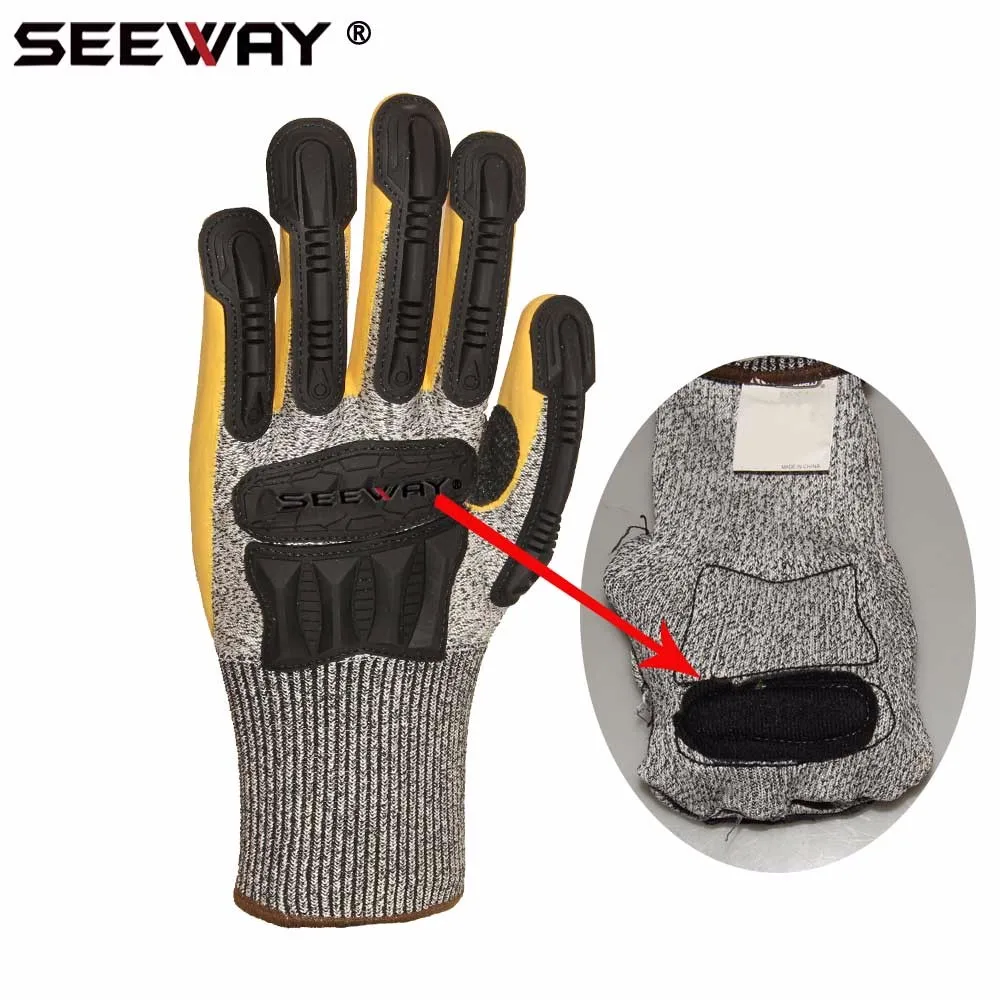 Heavy Duty TPR Impact Resistant Mechanix Gloves4