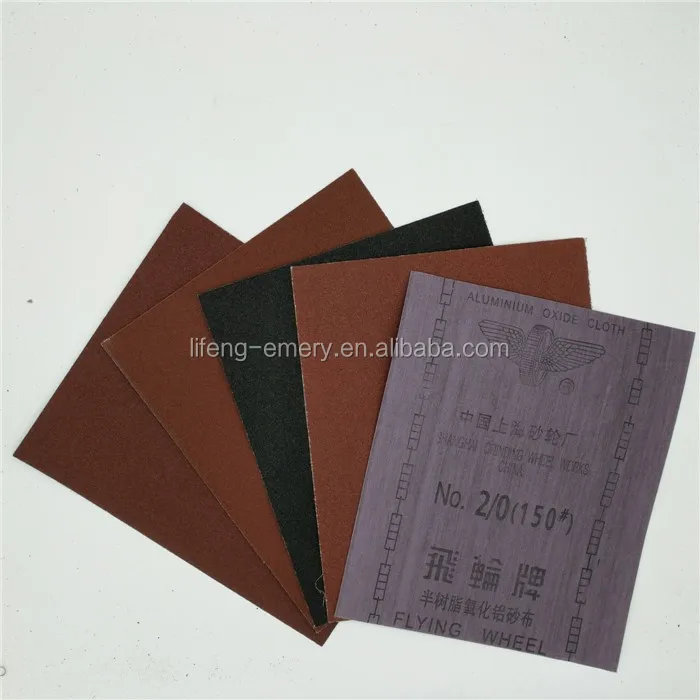 Emery Cloth Aluminium Oxide Abrasive Cloth Sheet For Hand Use Buy