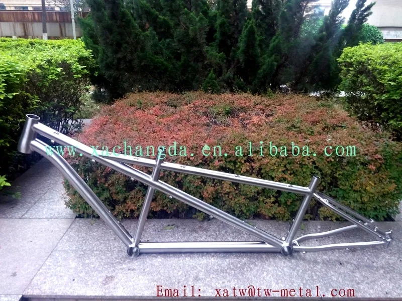 Titanium Mountain Bike Frame With Rohloff Dropout Titanium Mtb Bike