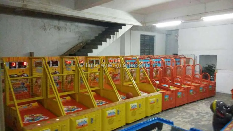 Funtime Factory Shooting Hoop Basketball Arcade Game Machine Funtime Factory Shooting Hoop Basketball Arcade Game Machine