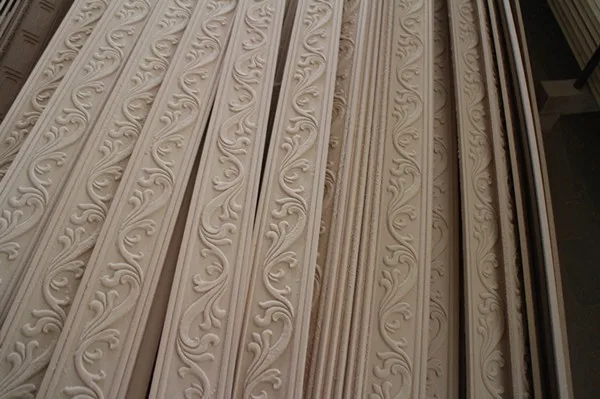 ceiling cornice moulding/carved solid moulding/kitchen cabinet crown moulding