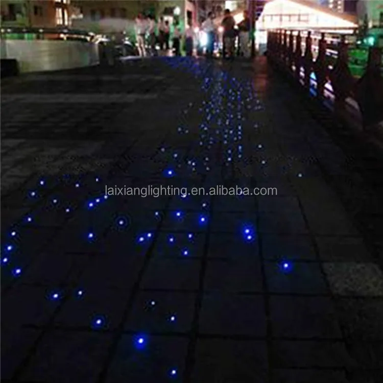 Side & End glow fiber optic twinkle star ceiling kits giving an effect of flash and shooting star effect