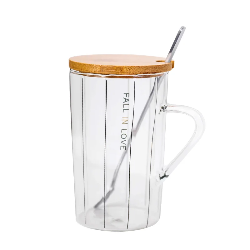 long glass mug