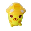Colorful household items plastic trash can injection molding simple design trash can waste bin push trash can