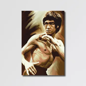 bruce lee painting image