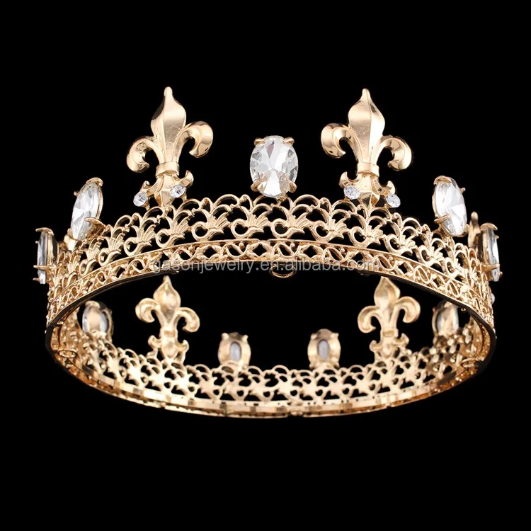 Factory Wholesale Diamond Tiaras And Crowns Silver Wedding Tiara