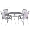 Hot selling garden seating set one table with chair garden patio sets