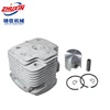 48mm Cylinder Piston Kit for Grass Cutter HUASHENG 1E48F 62cc Brush Cutter Cylinder kit Earth Auger piston cylinder assembly