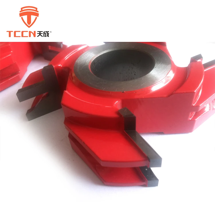 Tccn Manufacturers Customized Woodworking 4 Teeth Tct Shaper Cutter