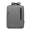 USB Charge Earphone Hole Design Polyester Business Travel Laptop Backpack School Backpack With Trolley Bag Fixing Band