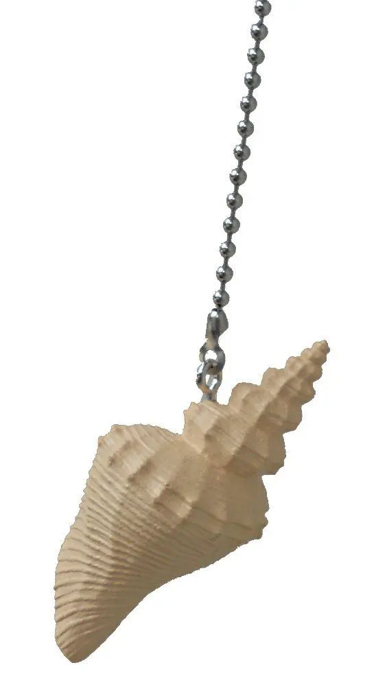 Buy Sea Shell Seashell Beach Shore Themed Vinyl Ceiling Fan Pull