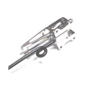 CNC milling Stainless304/AL6061/titanium chrome plate/polish airpower Dual Shoe Mount Extension Bar Plate for Photography Video
