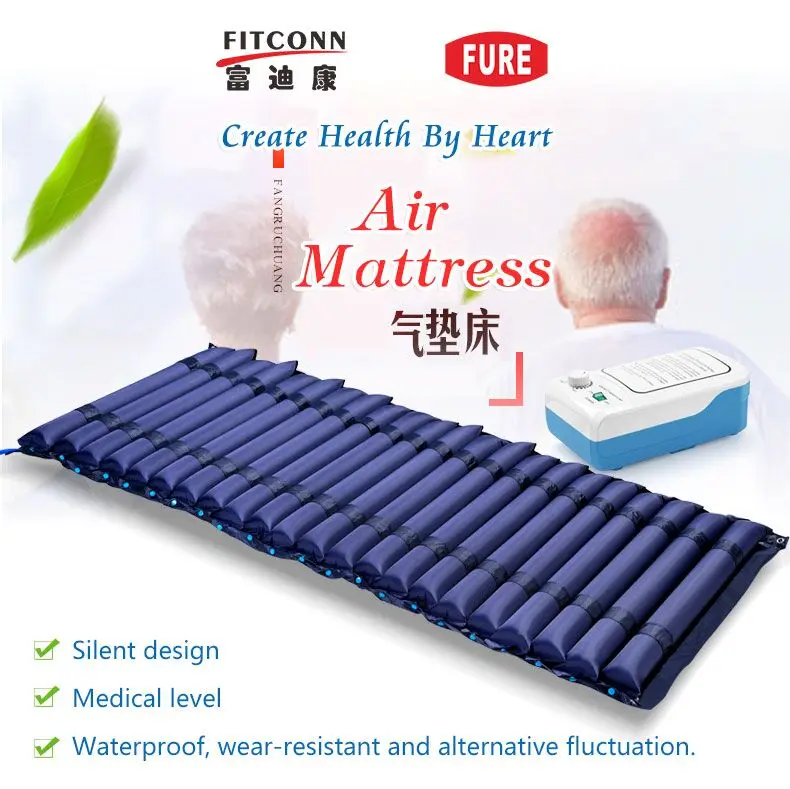 Fuam002 Pvc Antibedsore Health Anti Bed Sore Tube Type Air Mattress