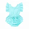 2019 boutique baby clothes cotton romper fly sleeve organic cotton new baby clothes