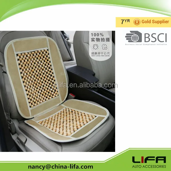 Wooden Beads Car Seat Cushion Comfortable Wooden Bead Car Seat