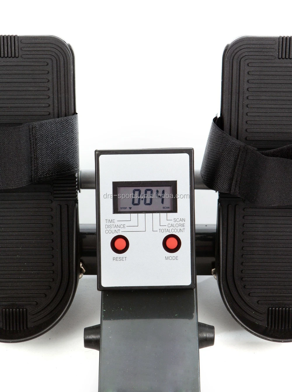 Dual Hydraulic Rowing Machine Rower Workout Fitness Gym Home Exercise