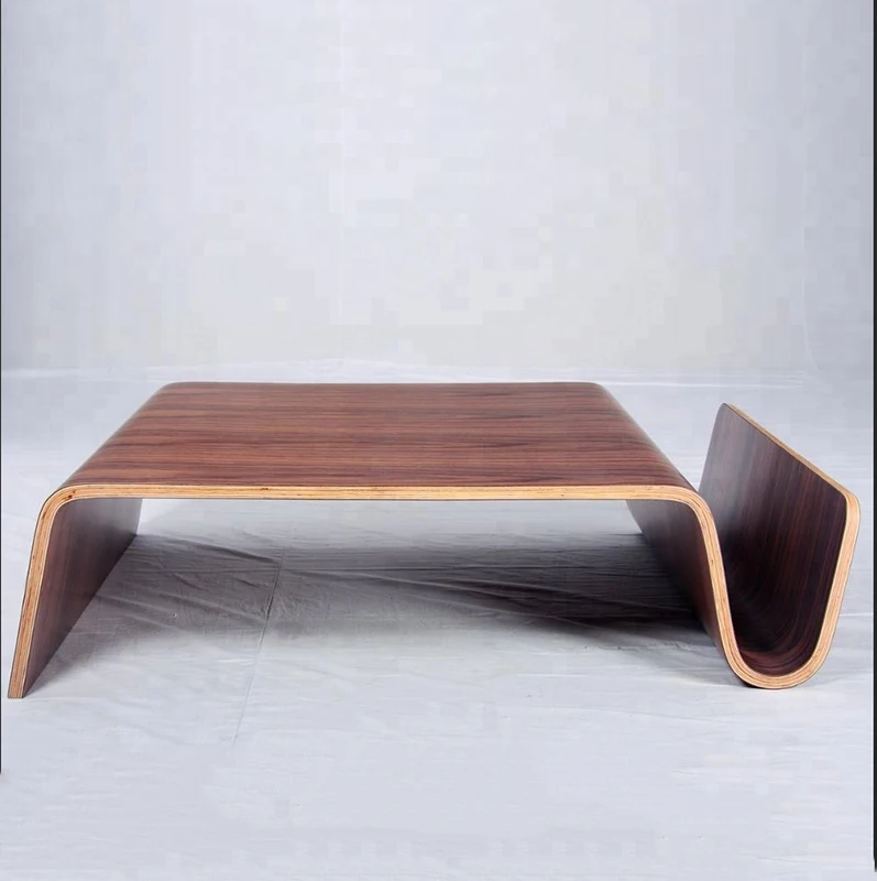 Modern wooden plywood living room furniture coffee table