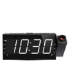 Digital Time Projection Table White/Blue/Red Light Alarm Clock Projection Clock Large Screen on ceiling/wall
